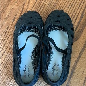 Mini melissa+Jason Wu girls ballet flats